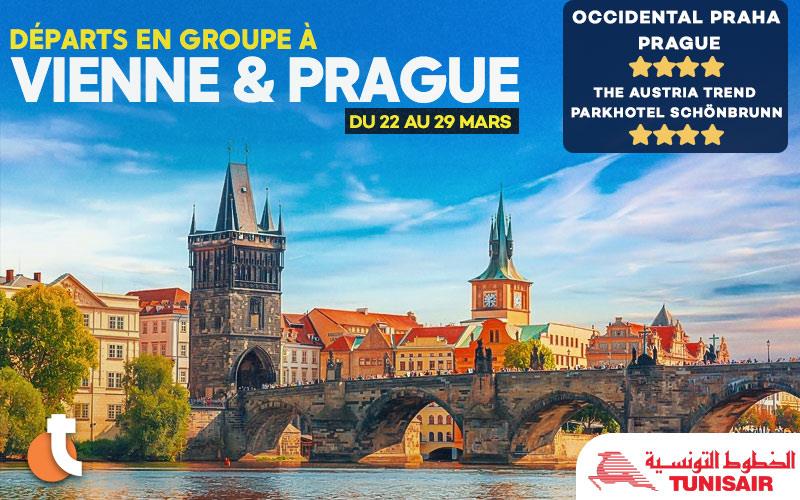 Départ en Groupe Vienne & Prague - Spécial Vacances Mars