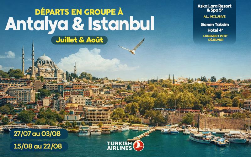 Séjour Aska Lara Resort & Spa Antalya 5* & Gonen Taksim 4*