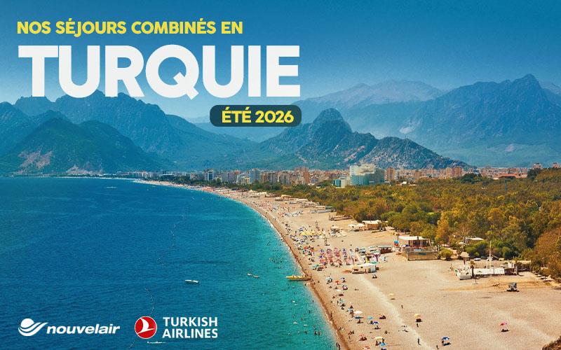 Nos séjours combinés en Turquie