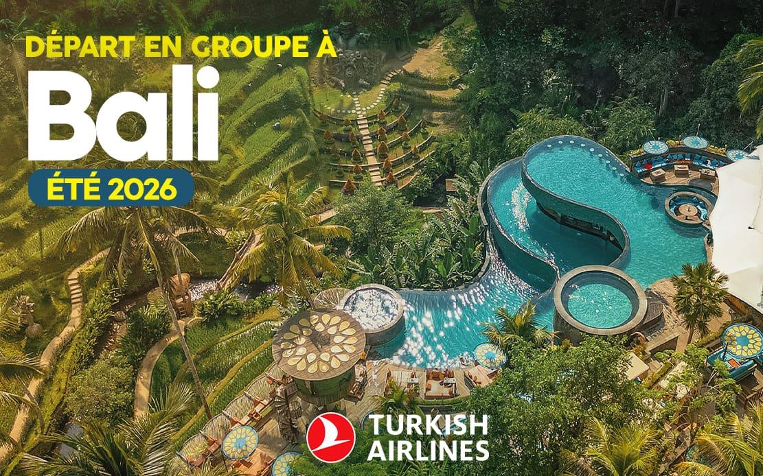 Nos départs en groupe à Bali & Gili Island