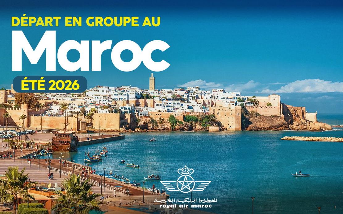 Nos départs en Groupe au Maroc