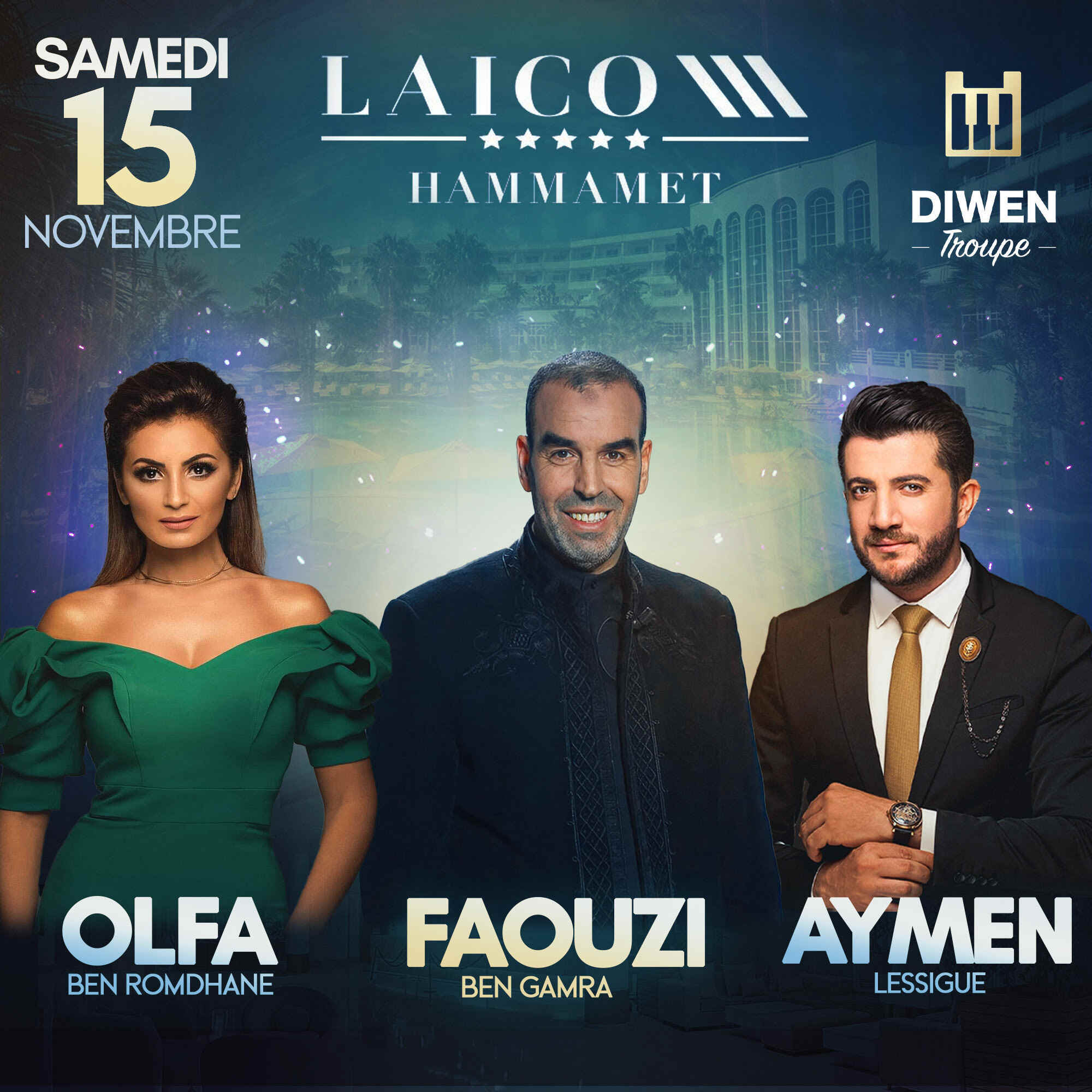 Hôtel Laico Hammamet 5*